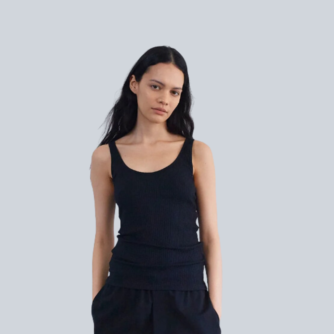 Luiza Tank Black