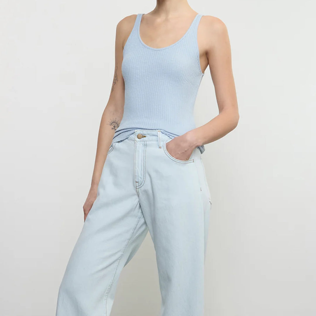 Military Rib Slim Tank
