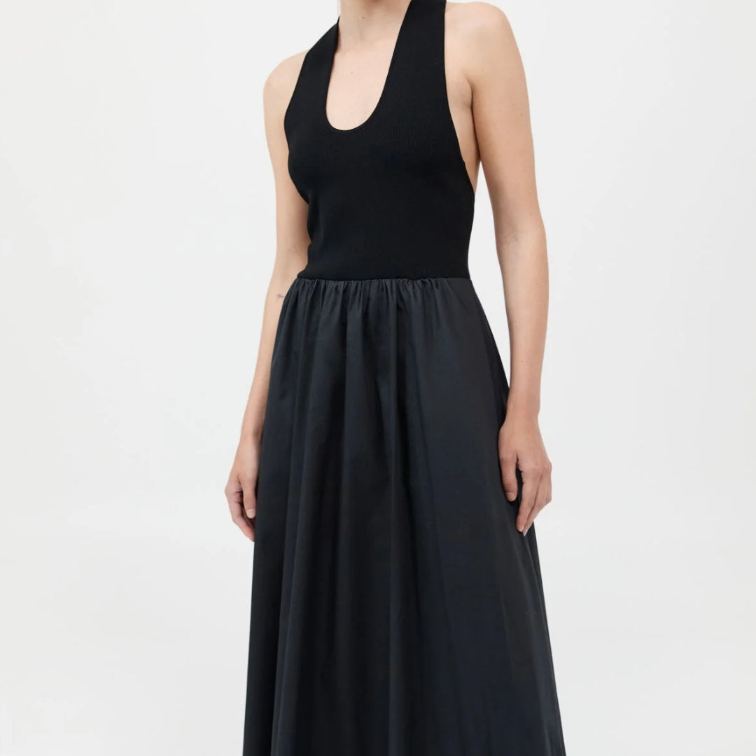 Plunge Neck Dress