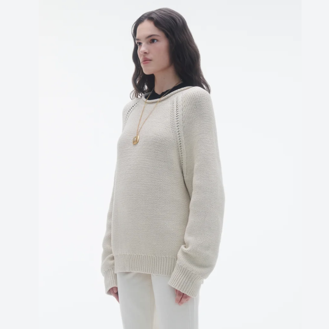 Island Rollneck Ecru