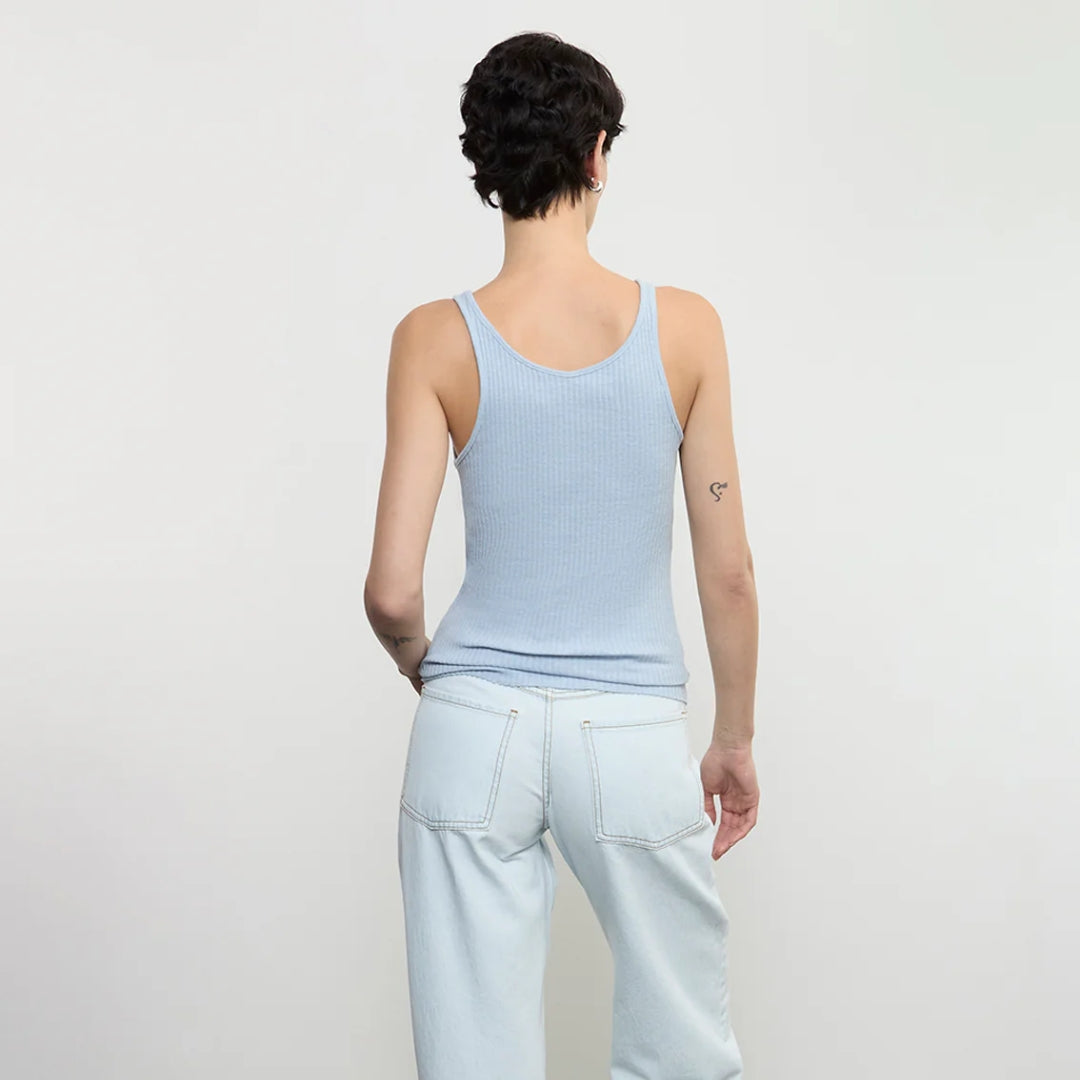 Military Rib Slim Tank