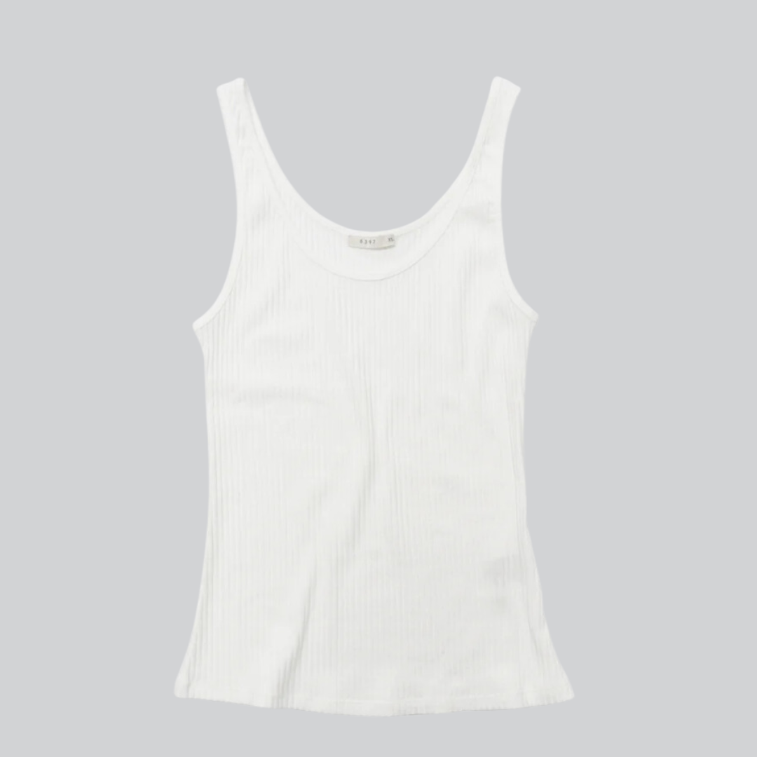Luiza Tank, White