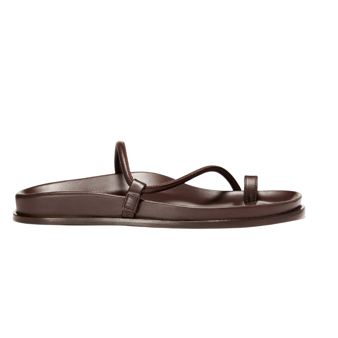 Bari Sandal Espresso Leather