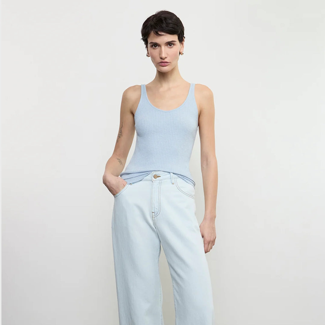 Military Rib Slim Tank