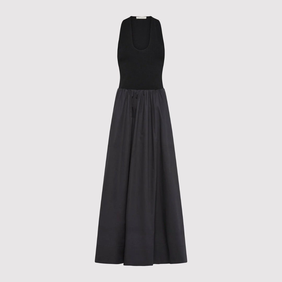 Plunge Neck Dress