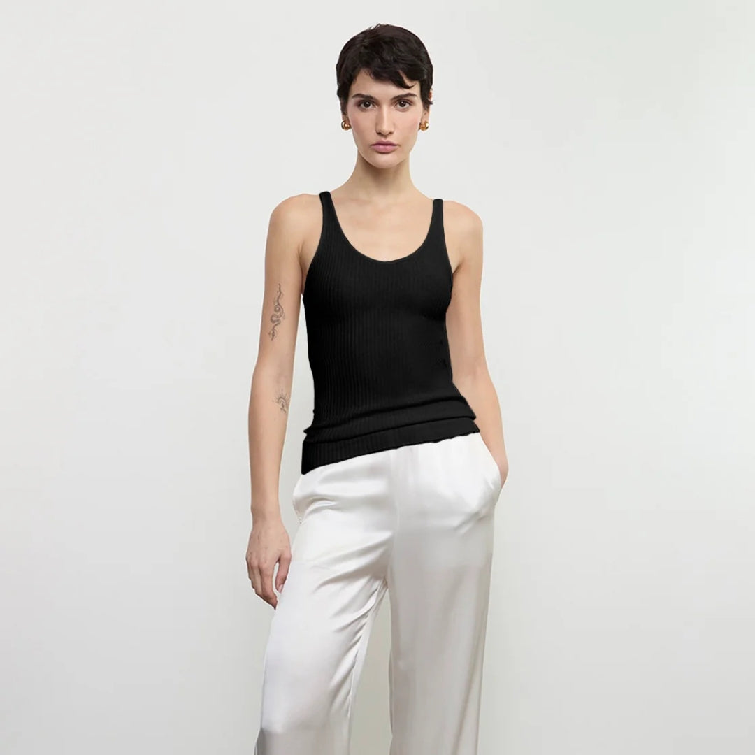 Military Rib Slim Tank