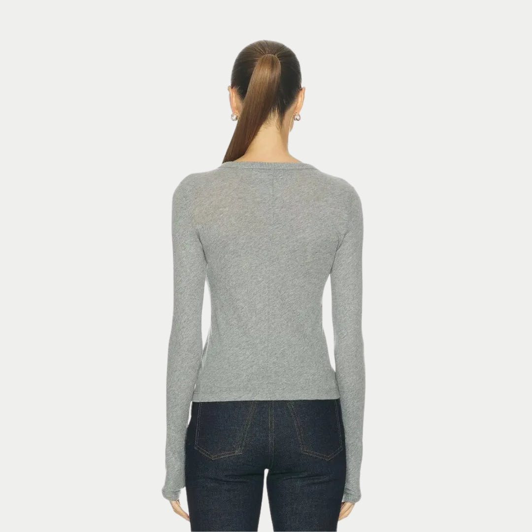 Cashmere Long Sleeve Crewneck