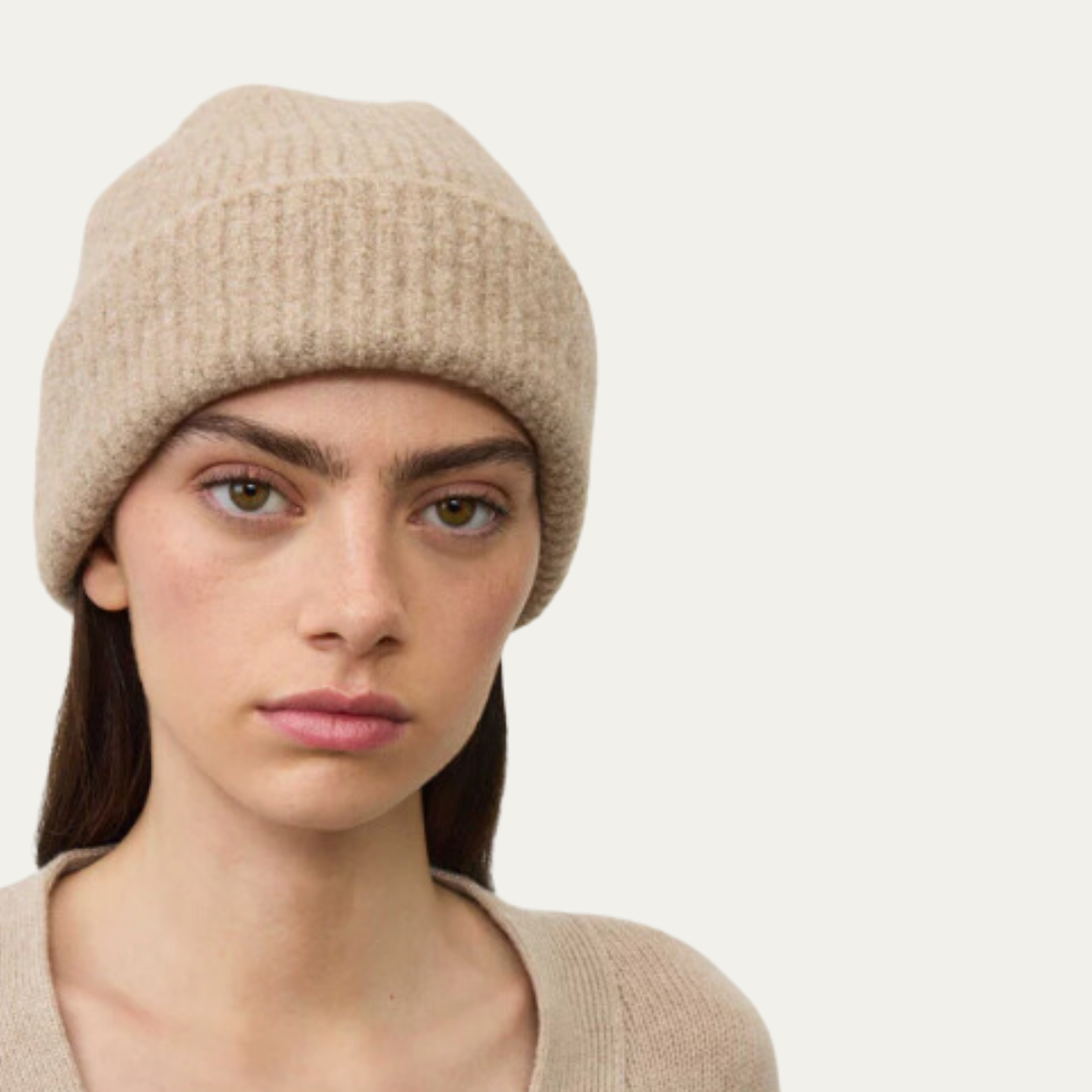 Cashmere Bouclé Beanie