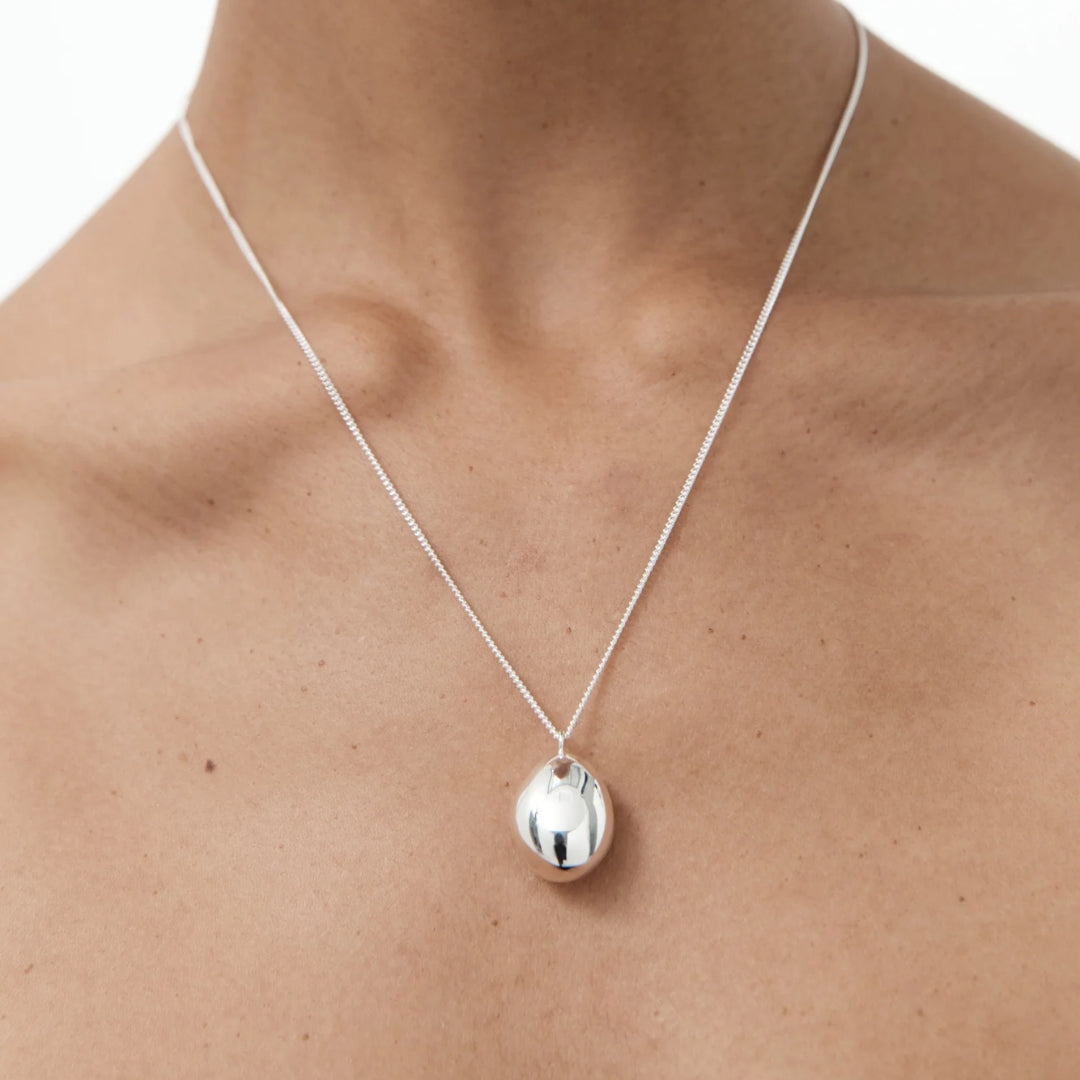Drop Necklace - Silver