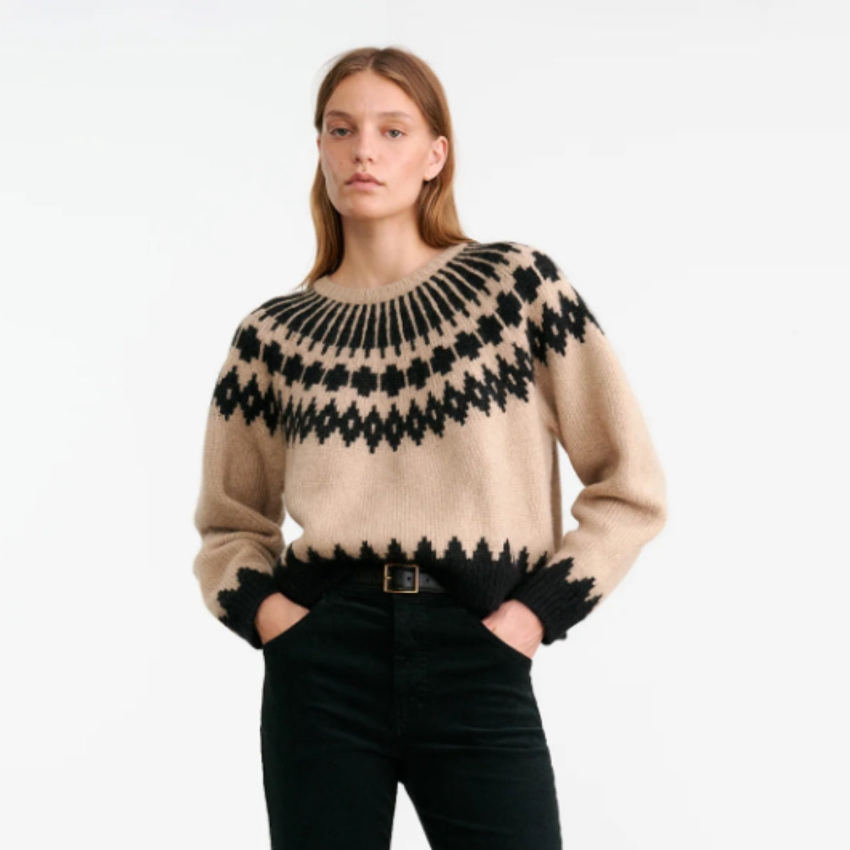 Alena Fairisle Sweater