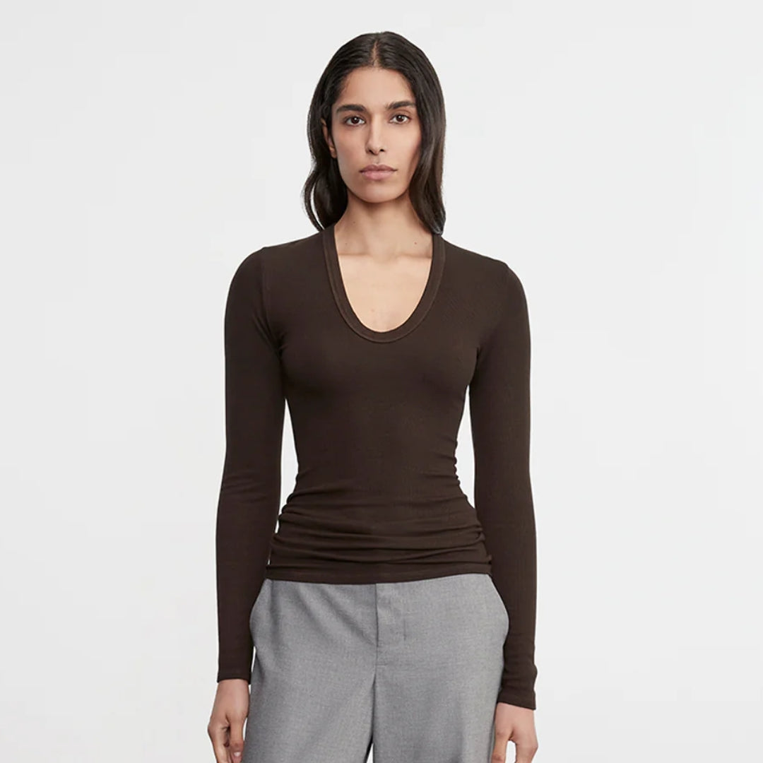 Silk Rib Longsleeve