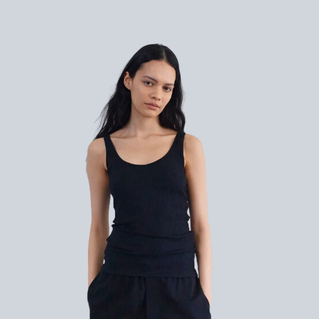 Luiza Tank Black