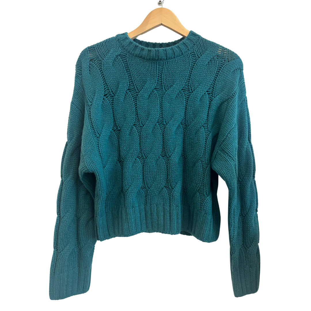 Tristan Cashmere Cable Sweater