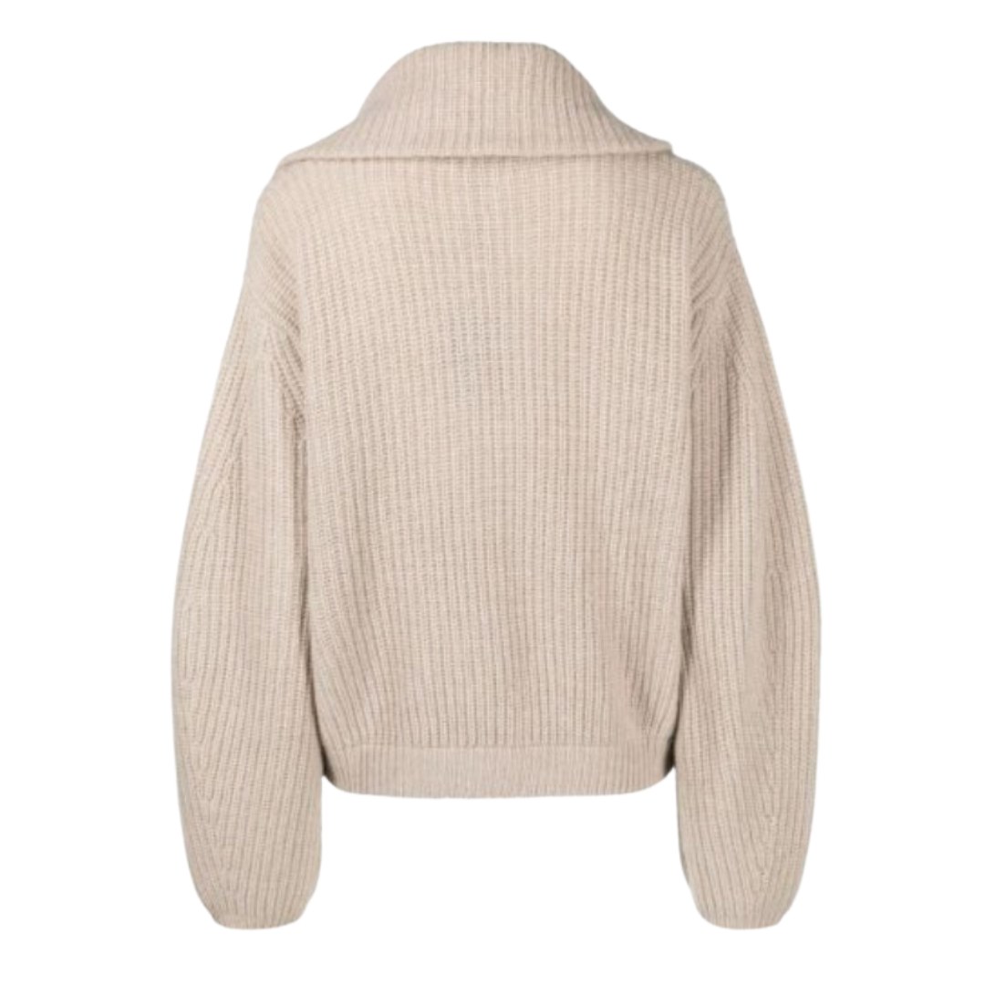 Sam Cashmere Zip Cardigan