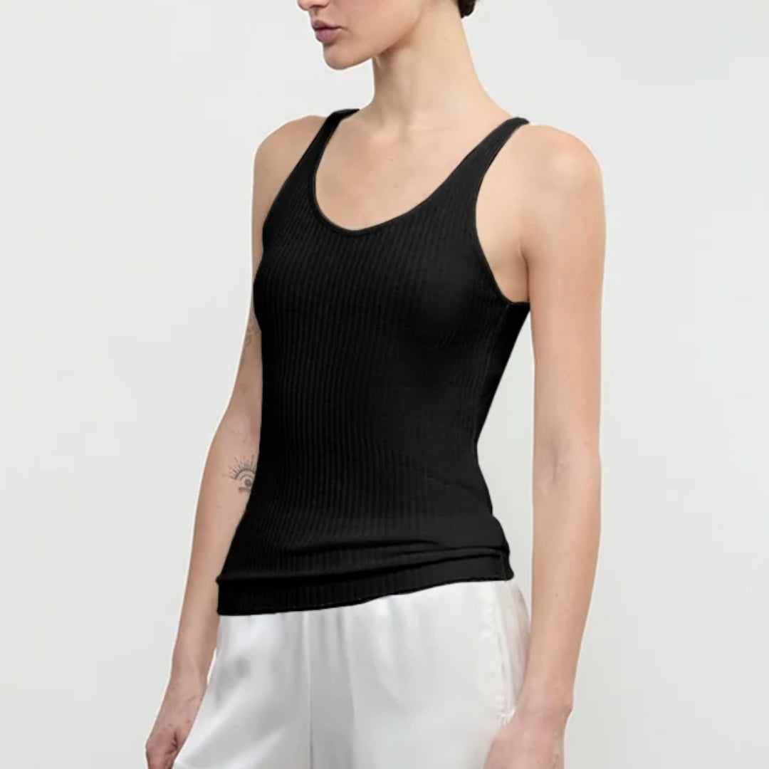 Military Rib Slim Tank