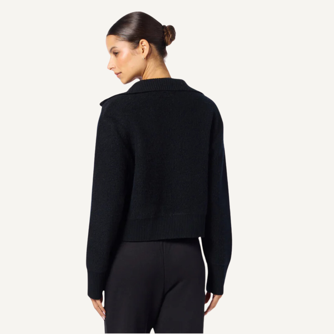 Tinsley Boucle Half Zip