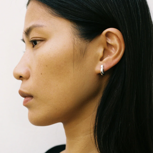 Ample Hinge Hoops, Mini