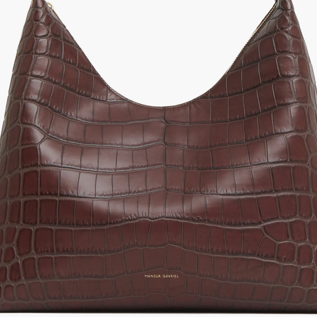 Candy Embossed Croc Hobo