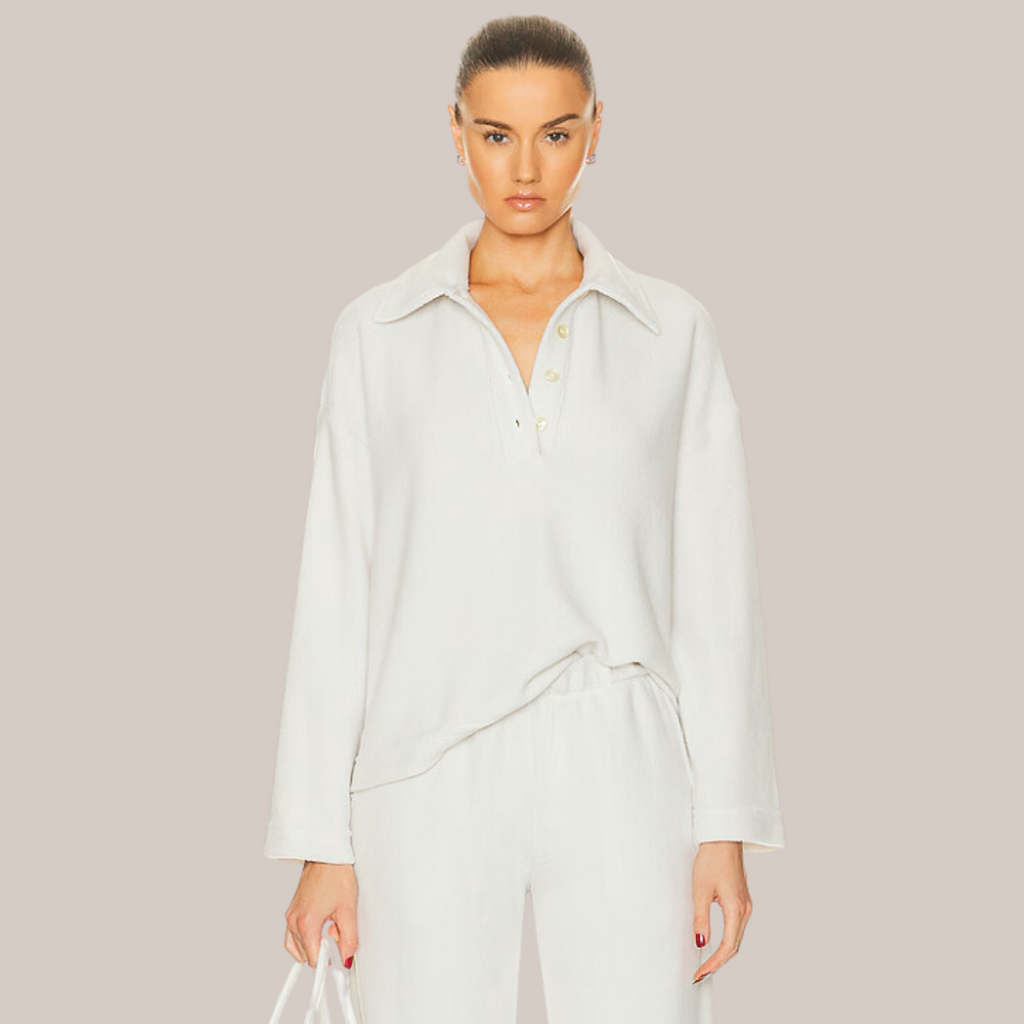 Teddy Collar Pullover