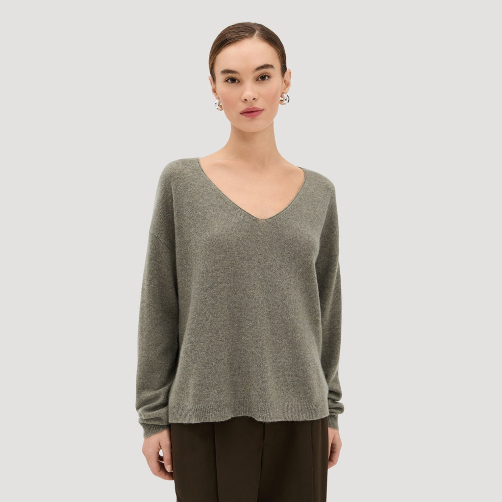 Tibet Cashmere V Neck