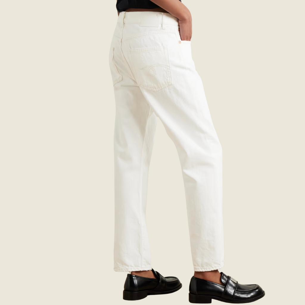 Boyfriend Jean White Denim