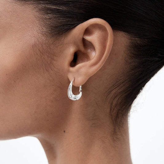 Dajia Hoop Small - Silver