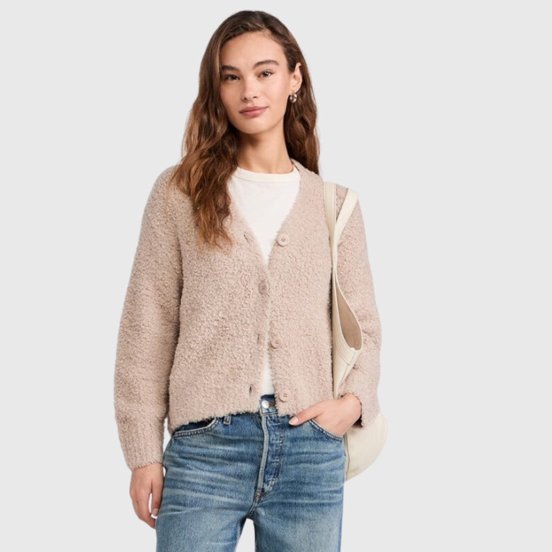 Fuzzy Cardigan
