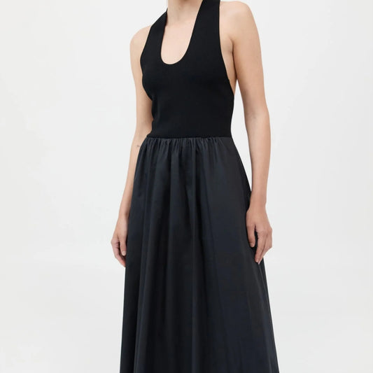 Plunge Neck Dress