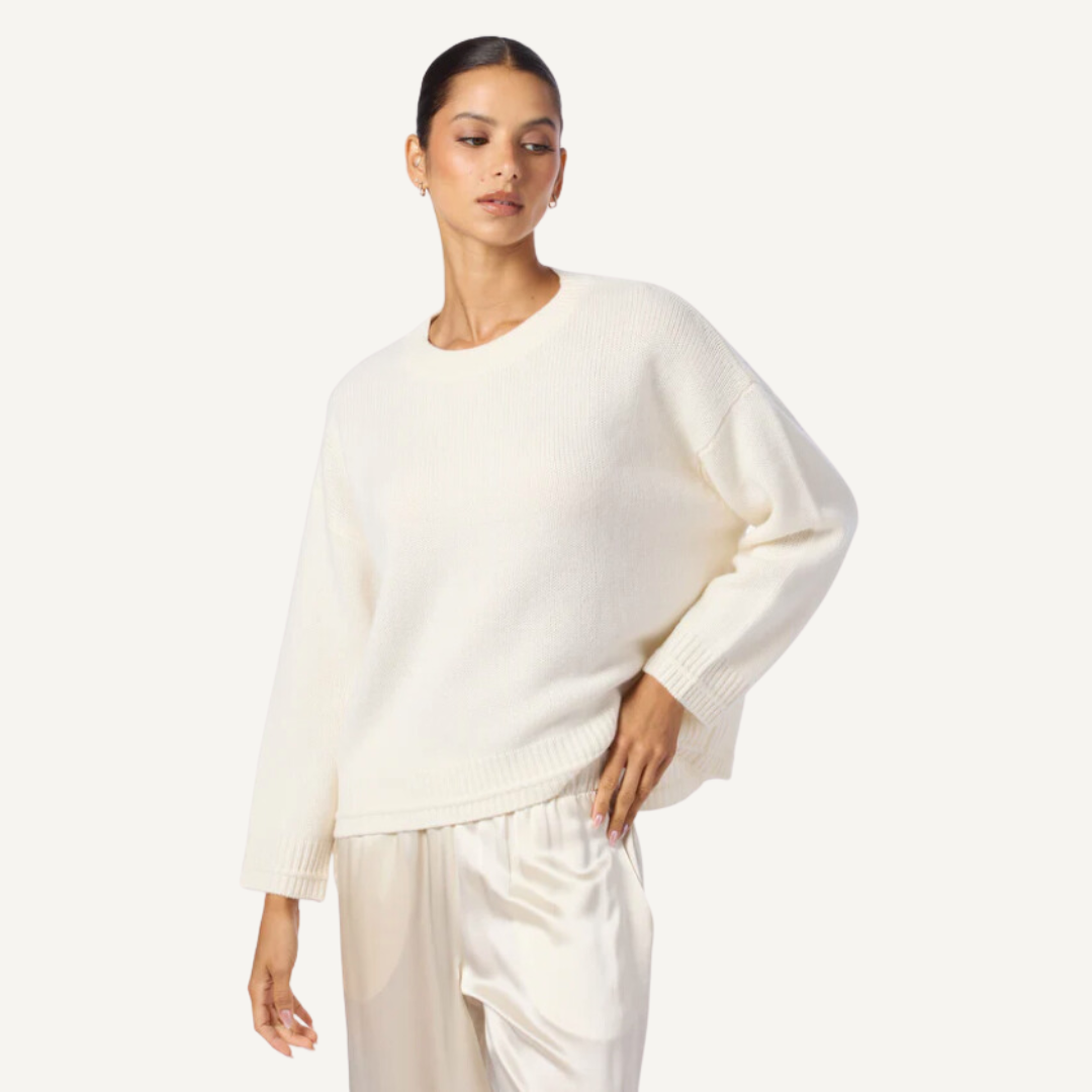 Alston Cashmere Boyfriend Sweater