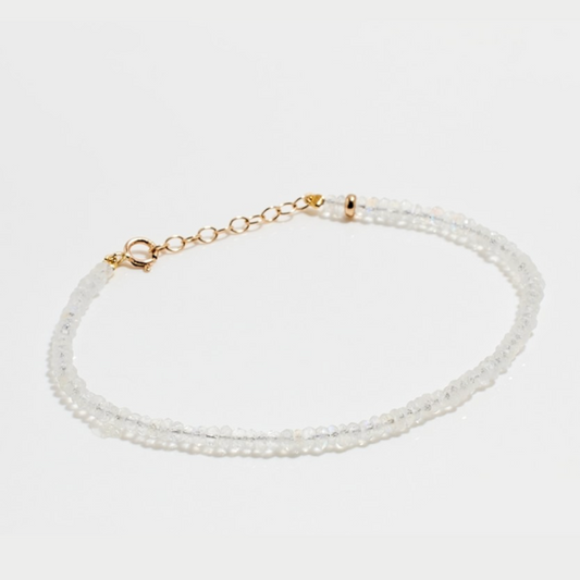 Moonstone June Birthstone Bracelet