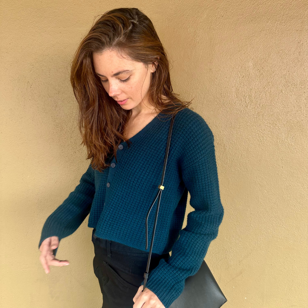 Bianco Cashmere Cardigan