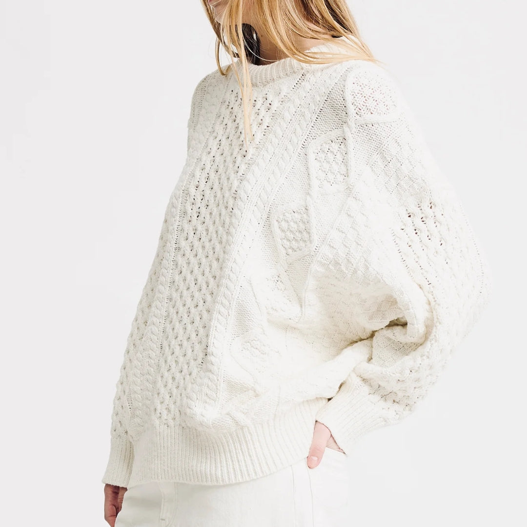 Oversized Aran Sweater