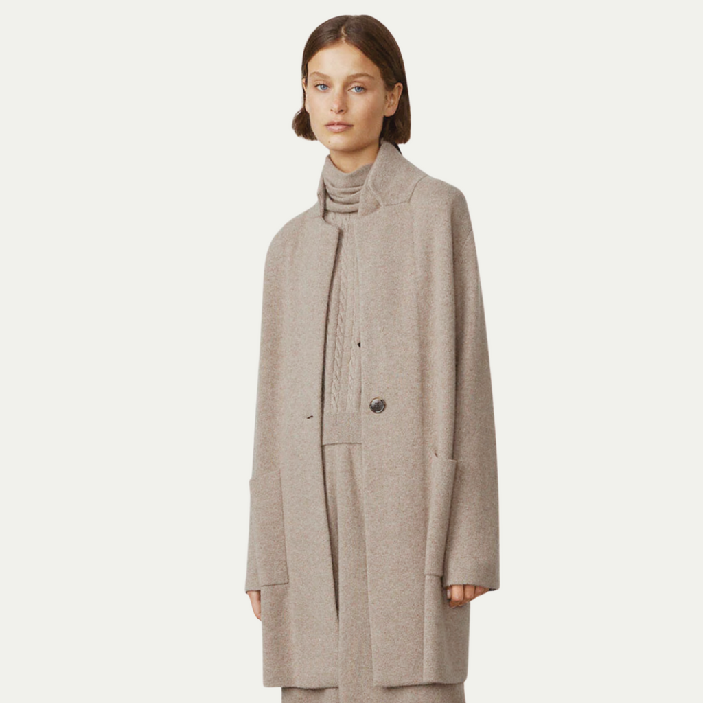 Anni Cashmere Cardigan Coat