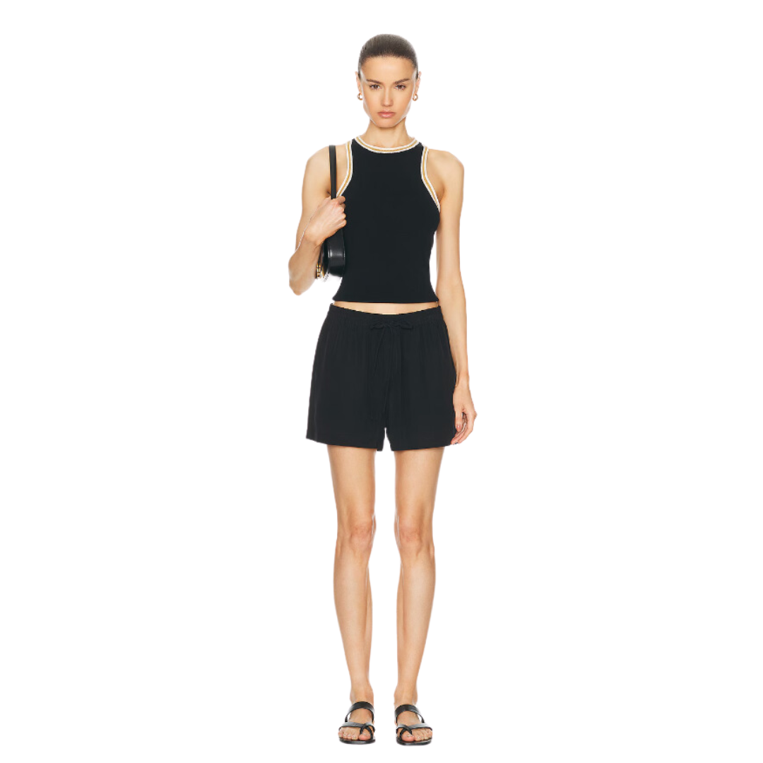 Frances Silk Short