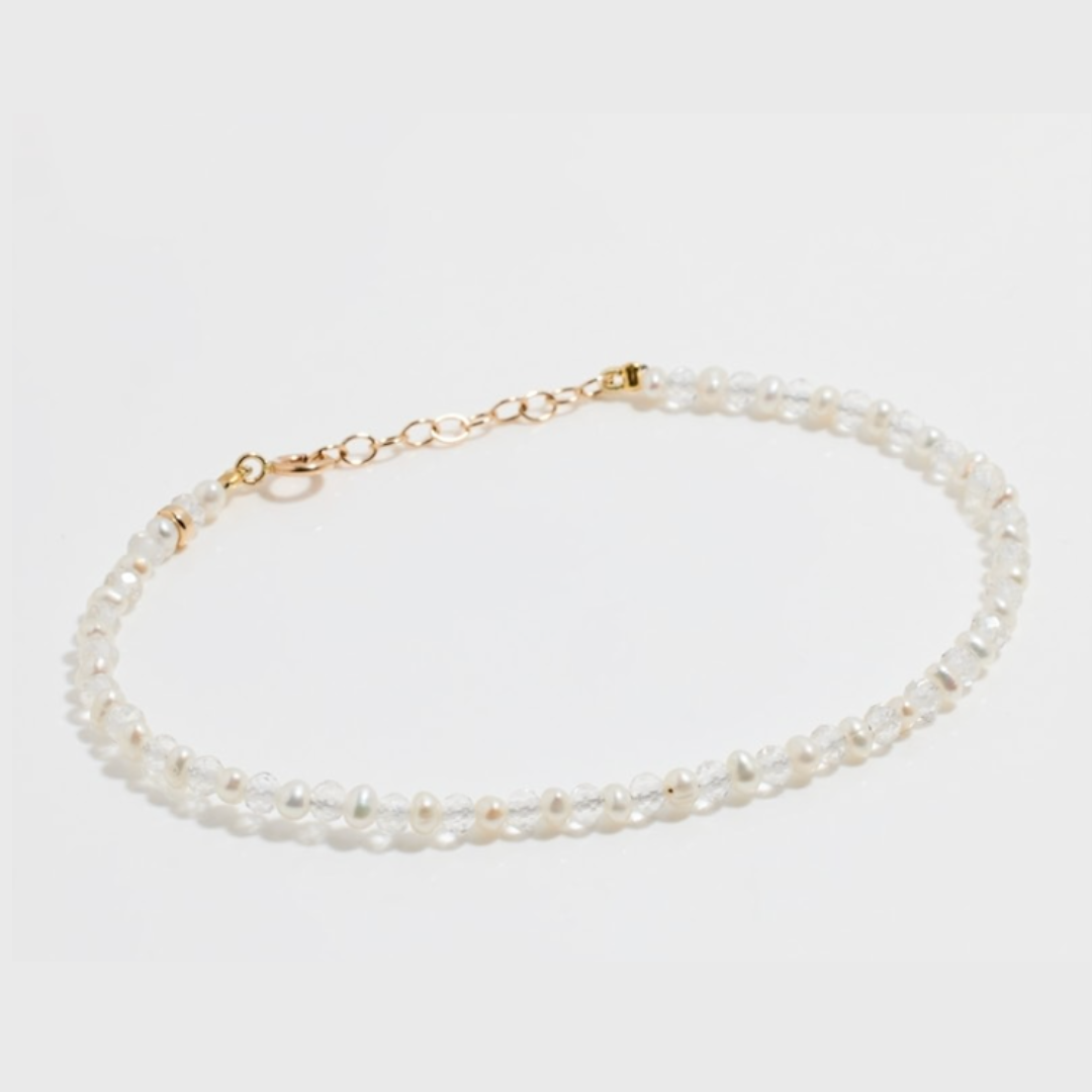 April Crystal Birthstone Bracelet