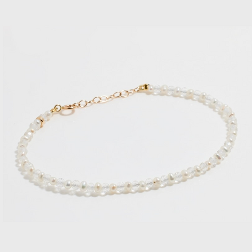 April Crystal Birthstone Bracelet