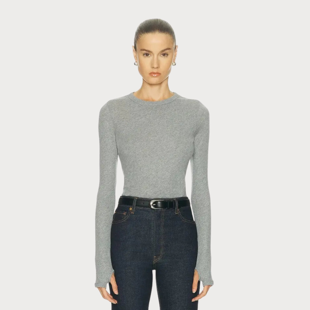 Cashmere Long Sleeve Crewneck