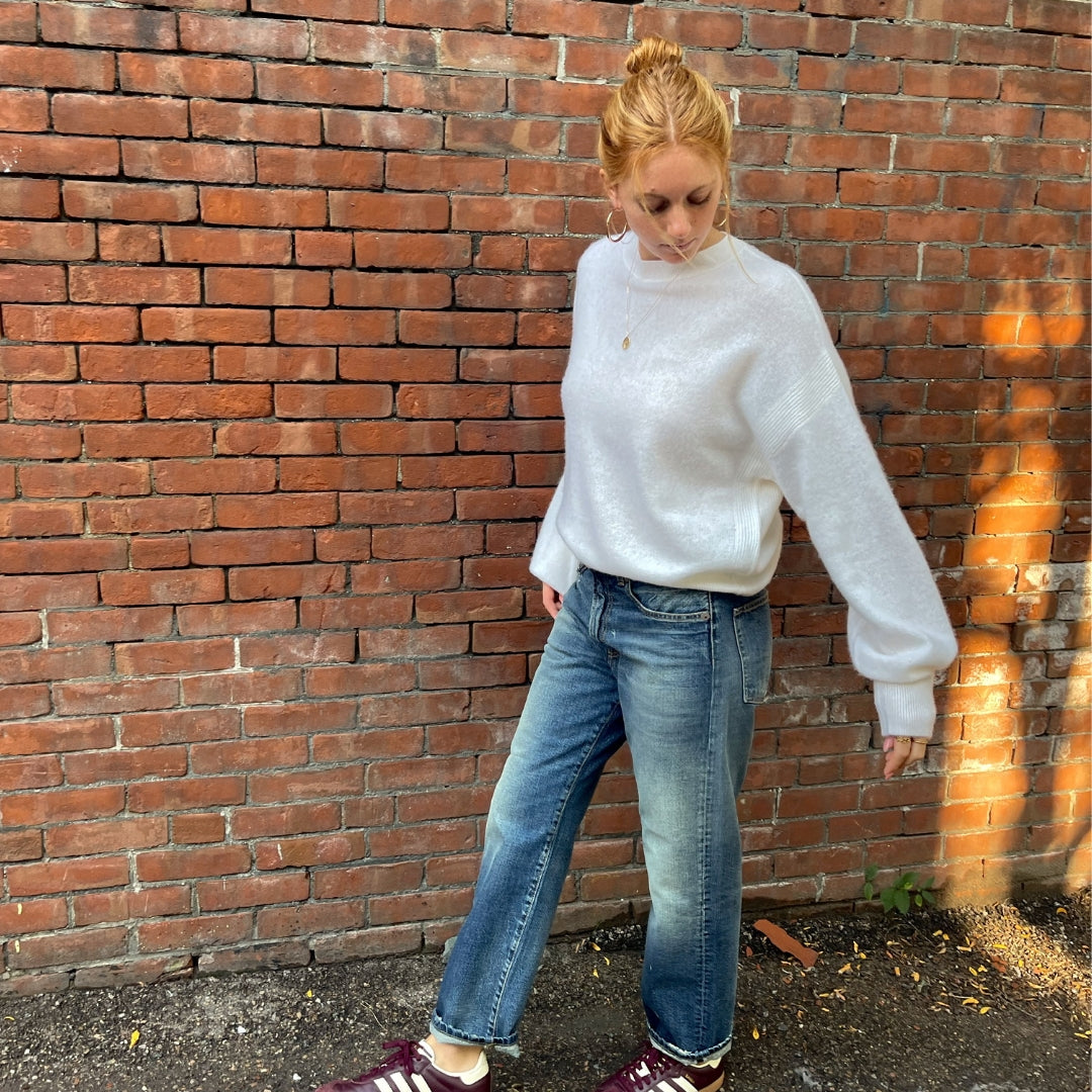 Modena Brushed Cashmere Sweater