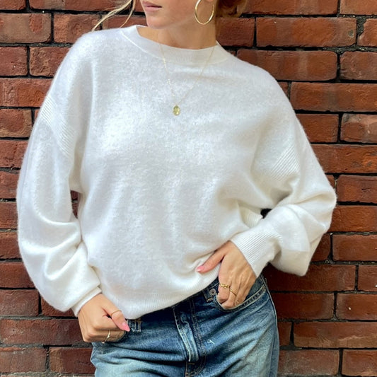 Modena Brushed Cashmere Sweater