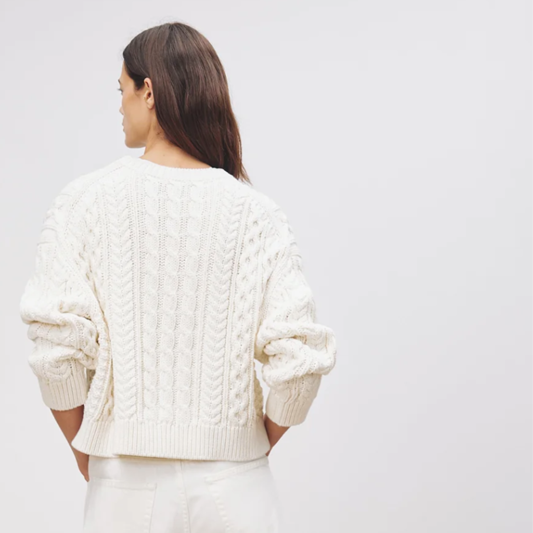 Rory Cotton Cable Sweater
