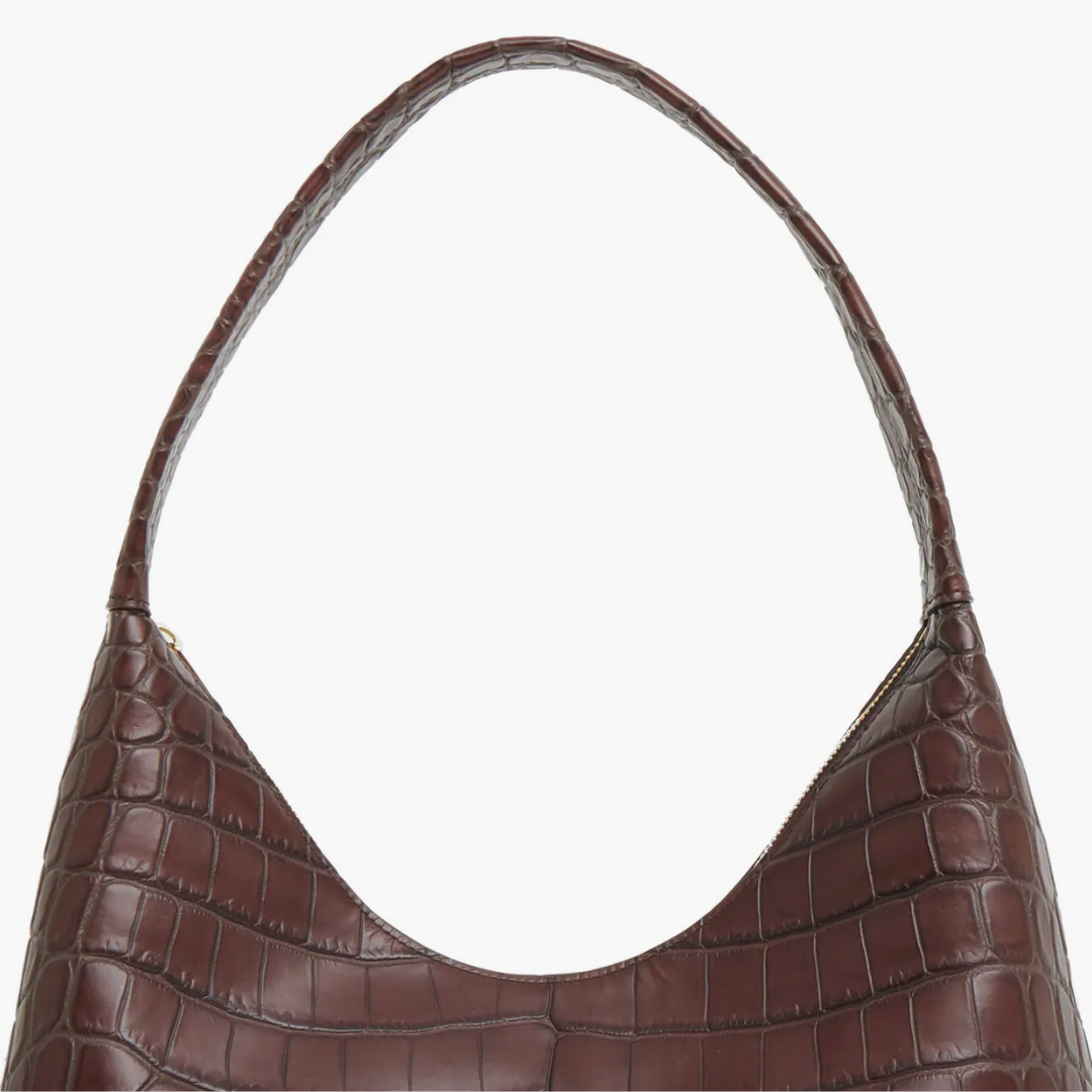 Candy Embossed Croc Hobo