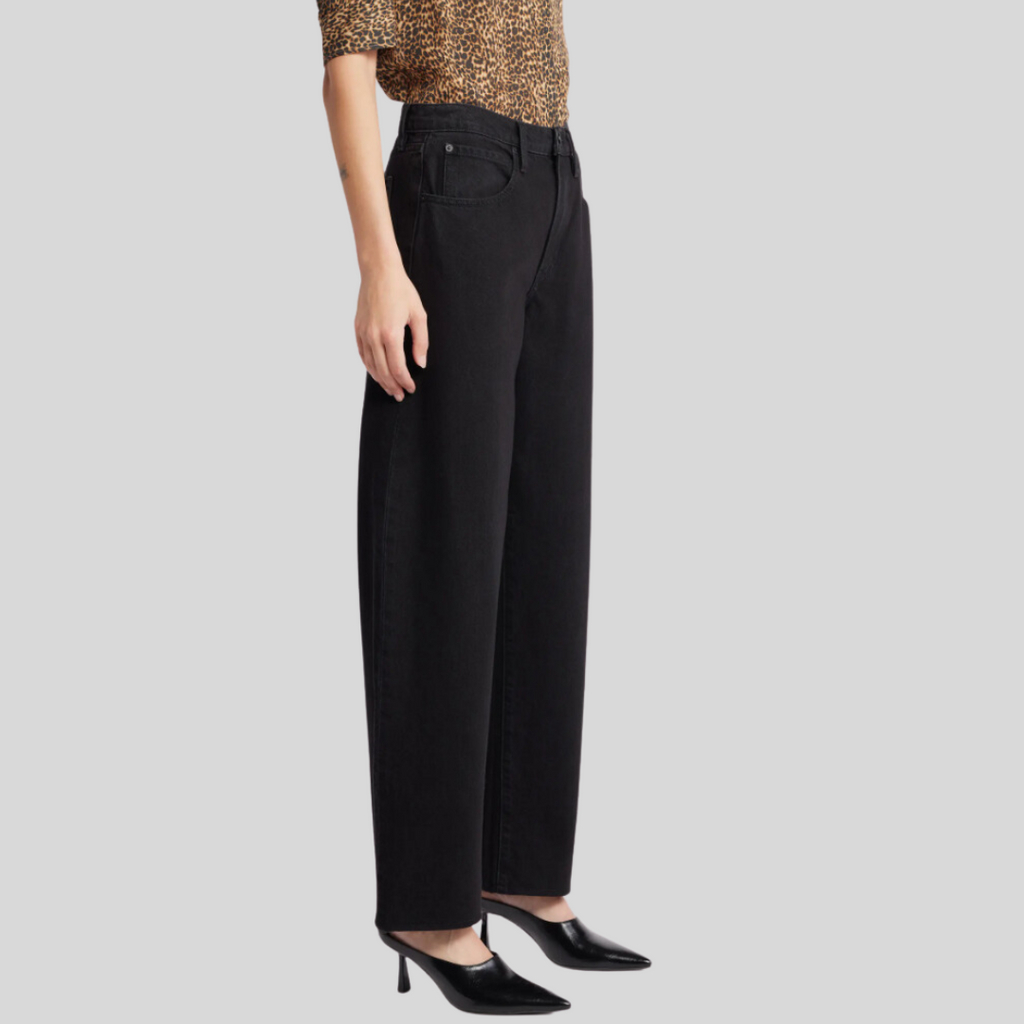 Low Slung Barrel Jean