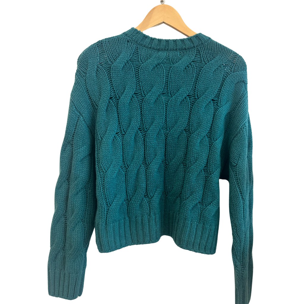 Tristan Cashmere Cable Sweater