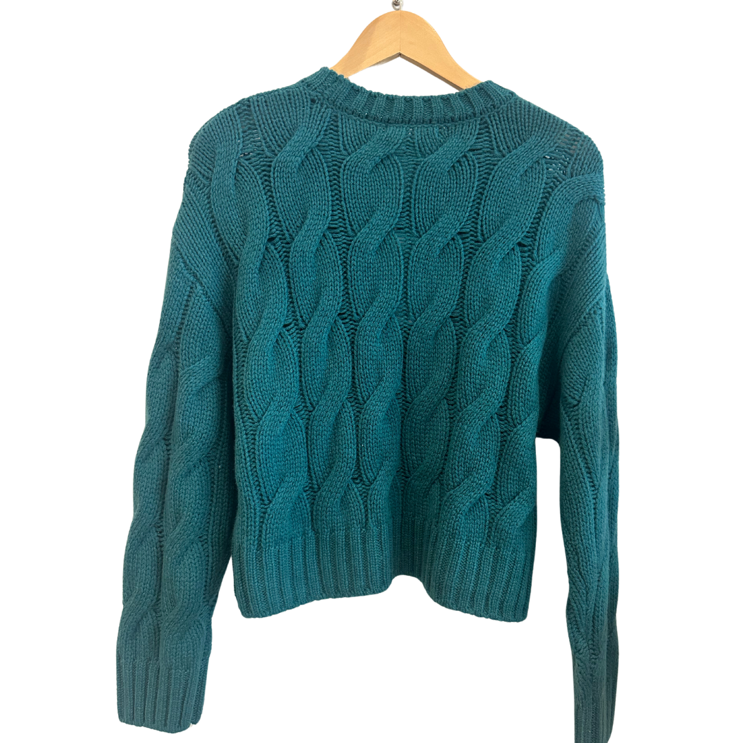 Tristan Cashmere Cable Sweater