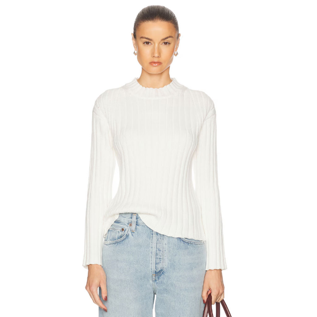 Chunky Cotton Fisherman Sweater