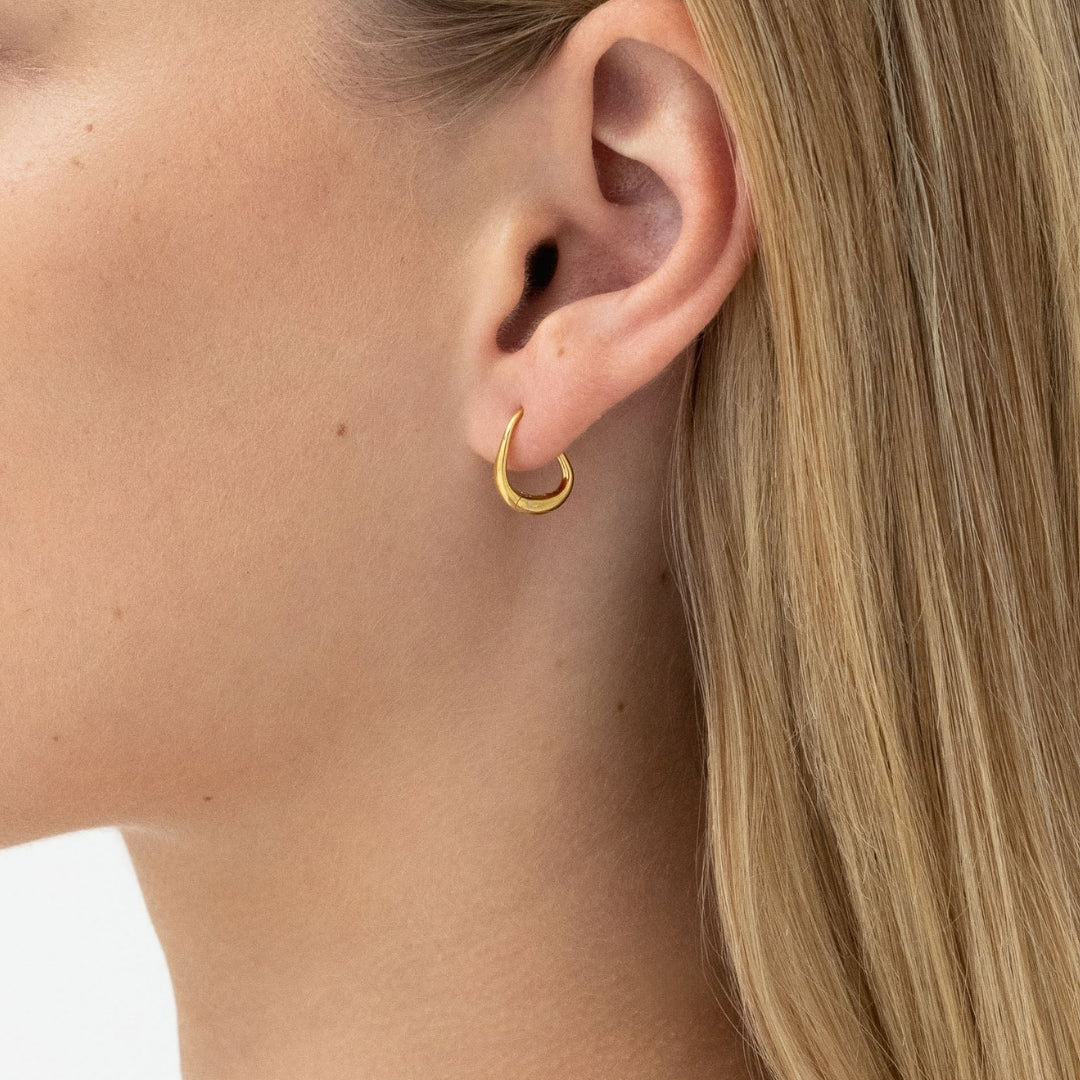 Ventee Hoop - Gold