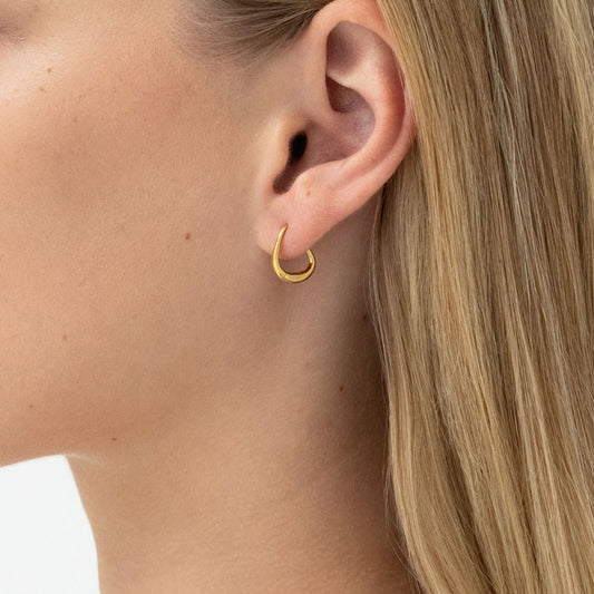 Ventee Hoop - Gold