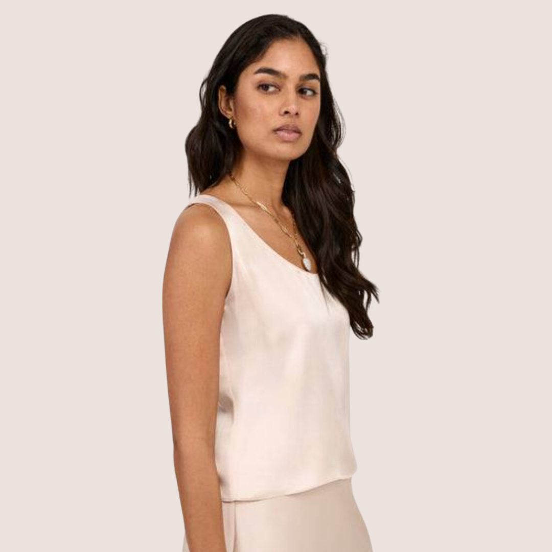 Flynn Silk Tank