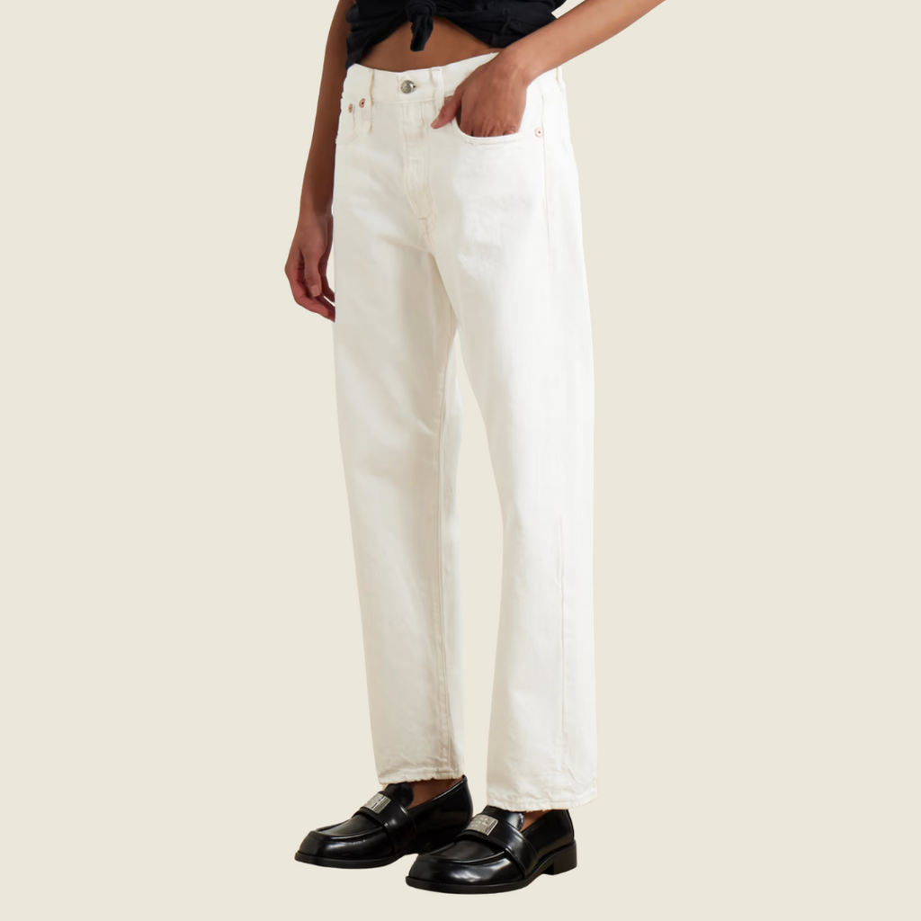 Boyfriend Jean White Denim