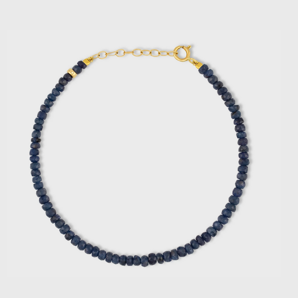 Sapphire September Birthstone Bracelet